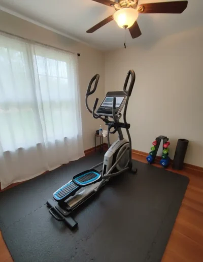 Expert installation of the NordicTrack Commercial 14.9 at a home gym in the Boston area.