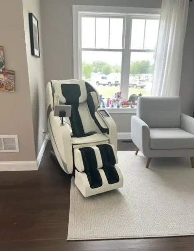 Professional assembly and setup of the WholeBody ROVE Massage Chair.